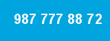 987 777 88 72 987 777 88 72